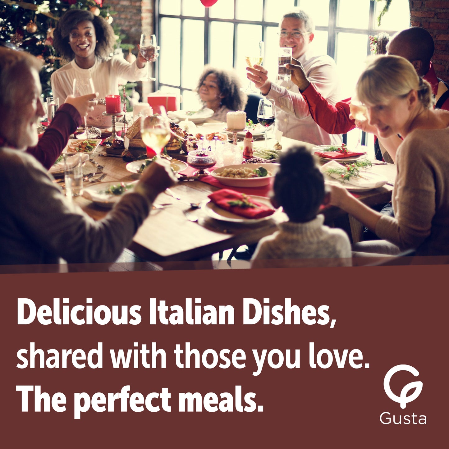Gusta Italian Meal Kit Variety Pack - Includes Risotto alla Milanese, Polenta & Beans, Tomato Spaghetti