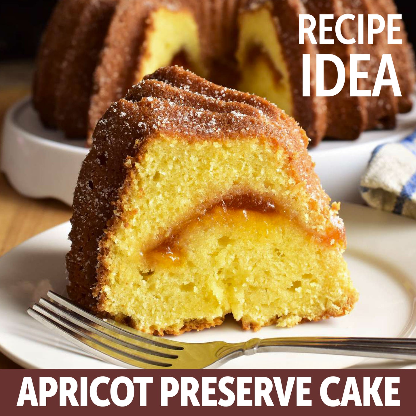 Gusta Apricot Jam Preserve