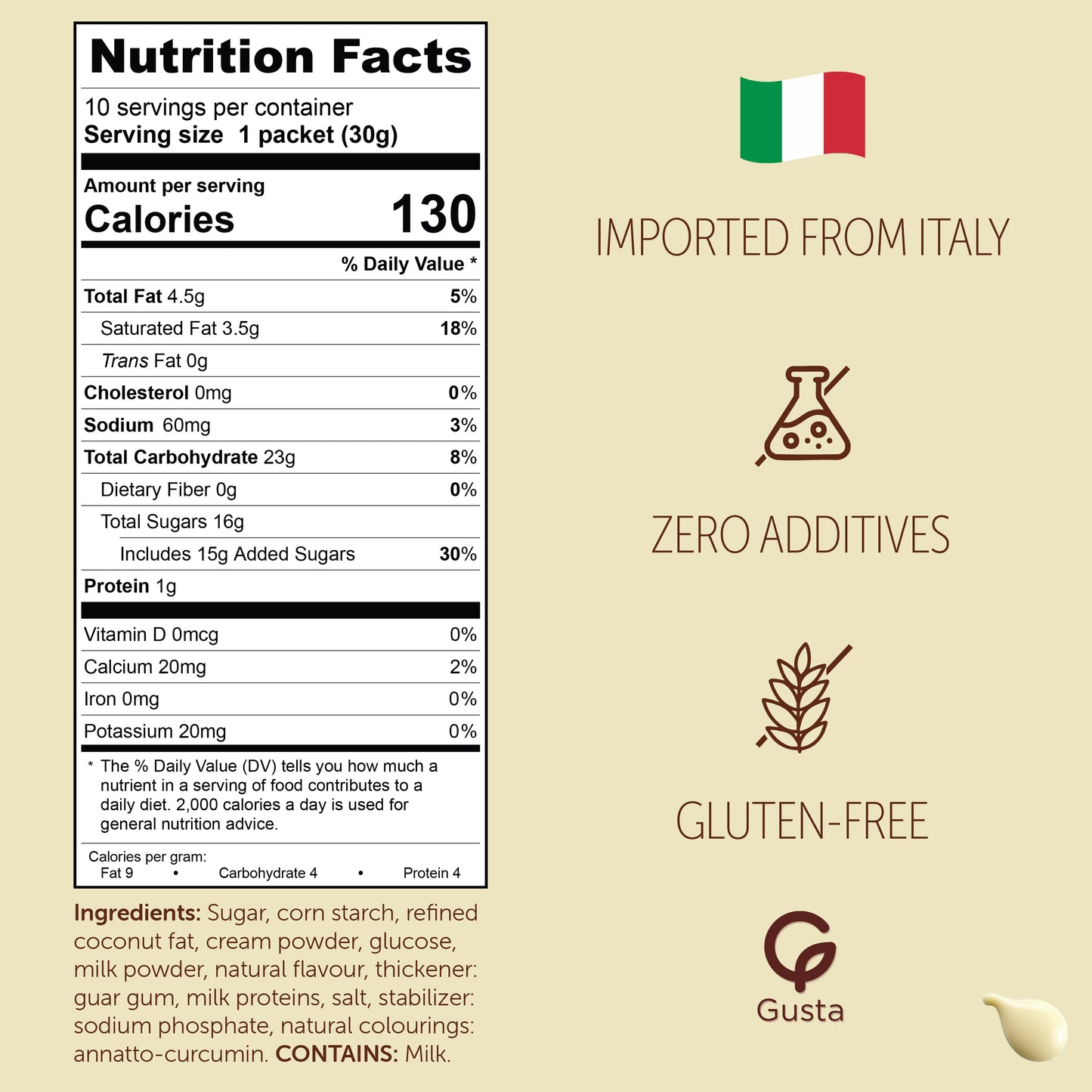 Hot White Chocolate Mix