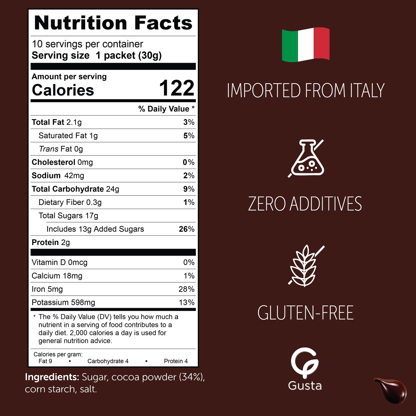 Hot Dark Chocolate Mix