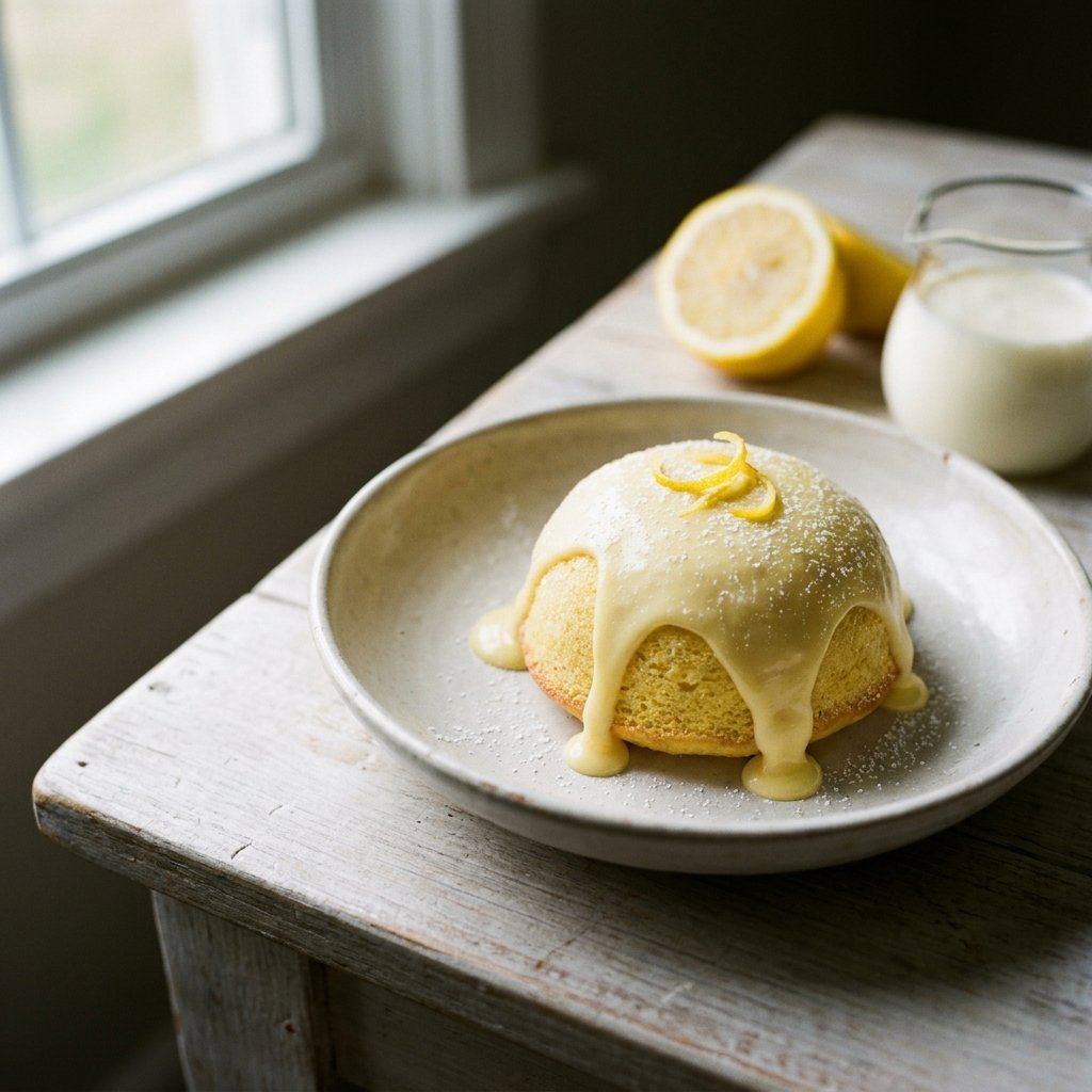 Delizia al Limone glazed lemon sponge domes