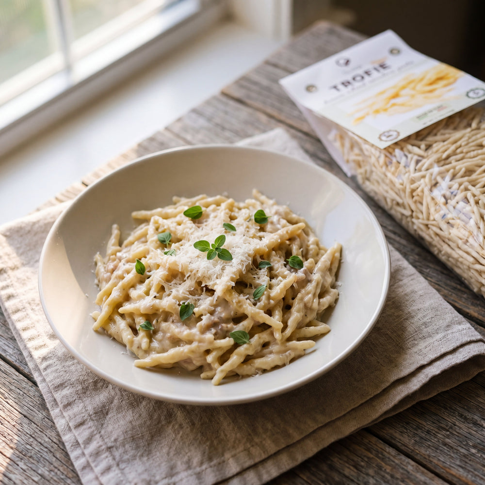Trofie alla Salsa di Noci