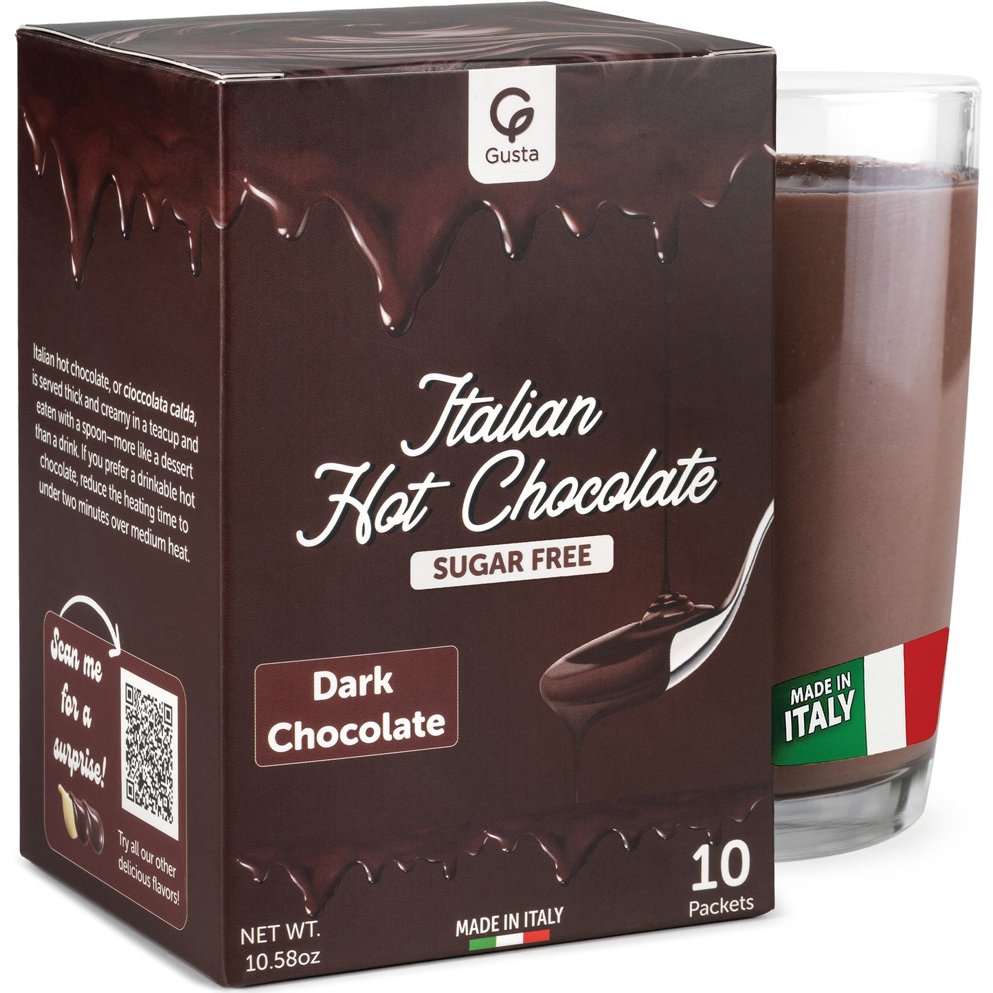 Hot Sugar-Free Dark Chocolate Mix