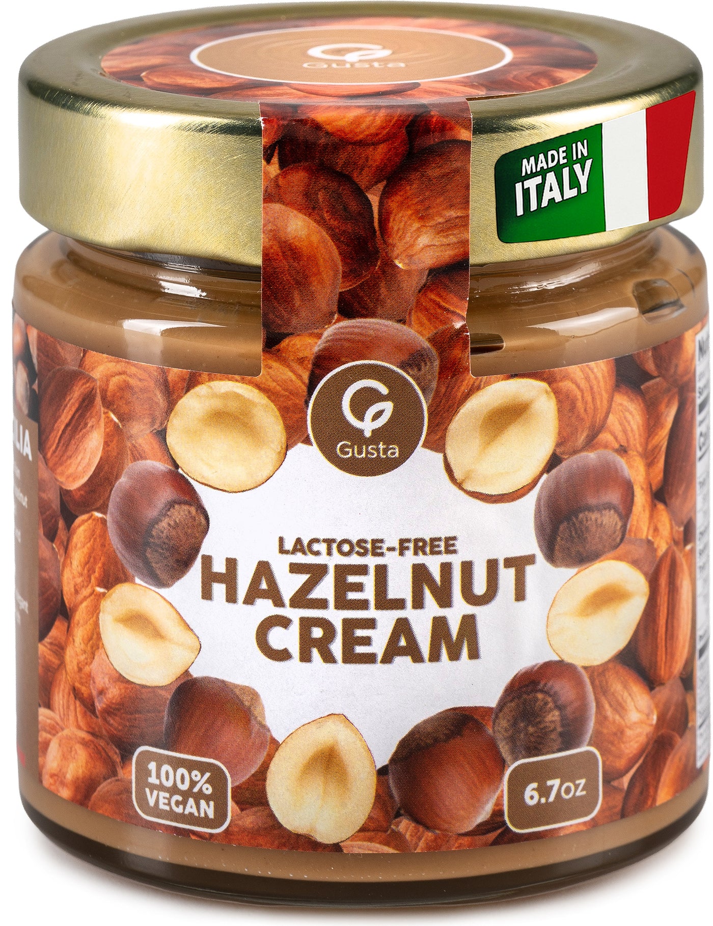 Gusta hazelnut spread creamy texture