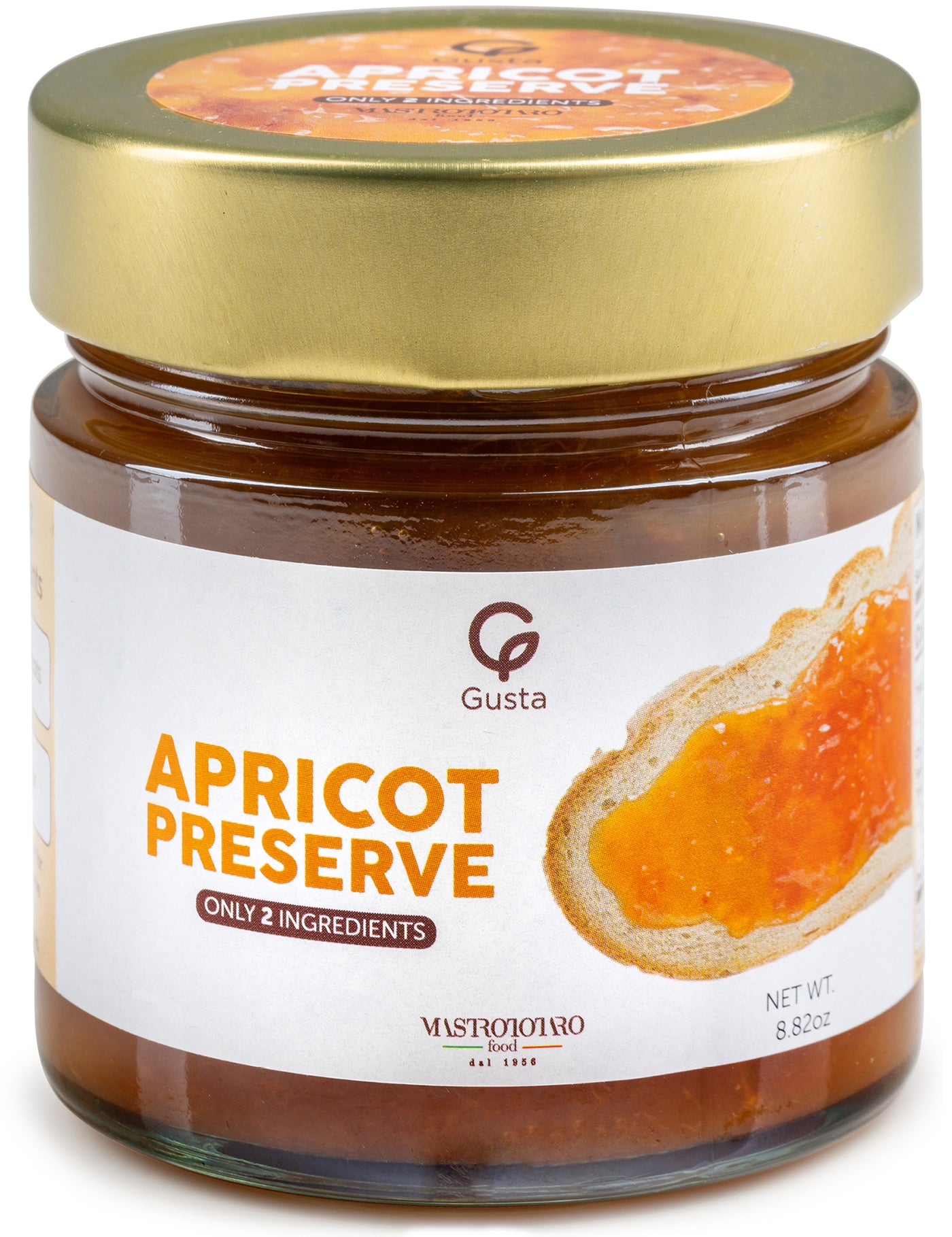 Gusta apricot jam only 2 ingredients