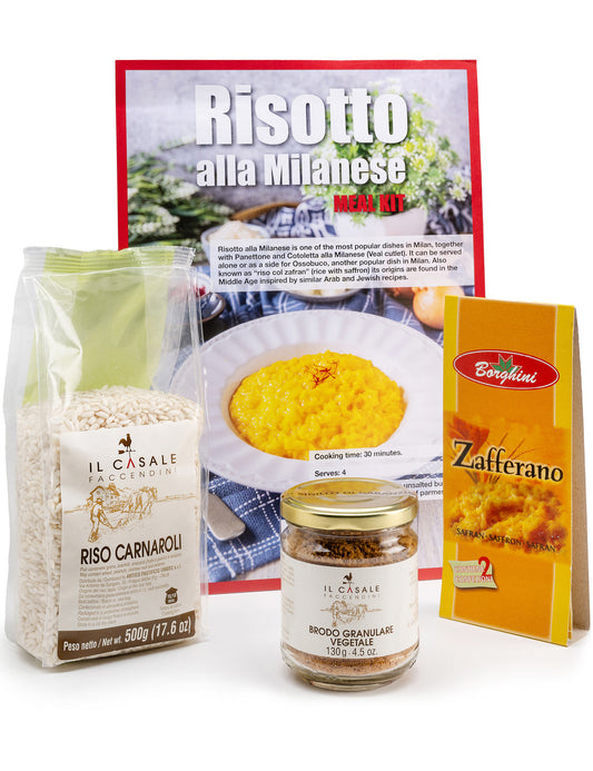 Gusta Risotto alla Milanese Meal Kit - Makes 5 Meals with Recipe Booklet