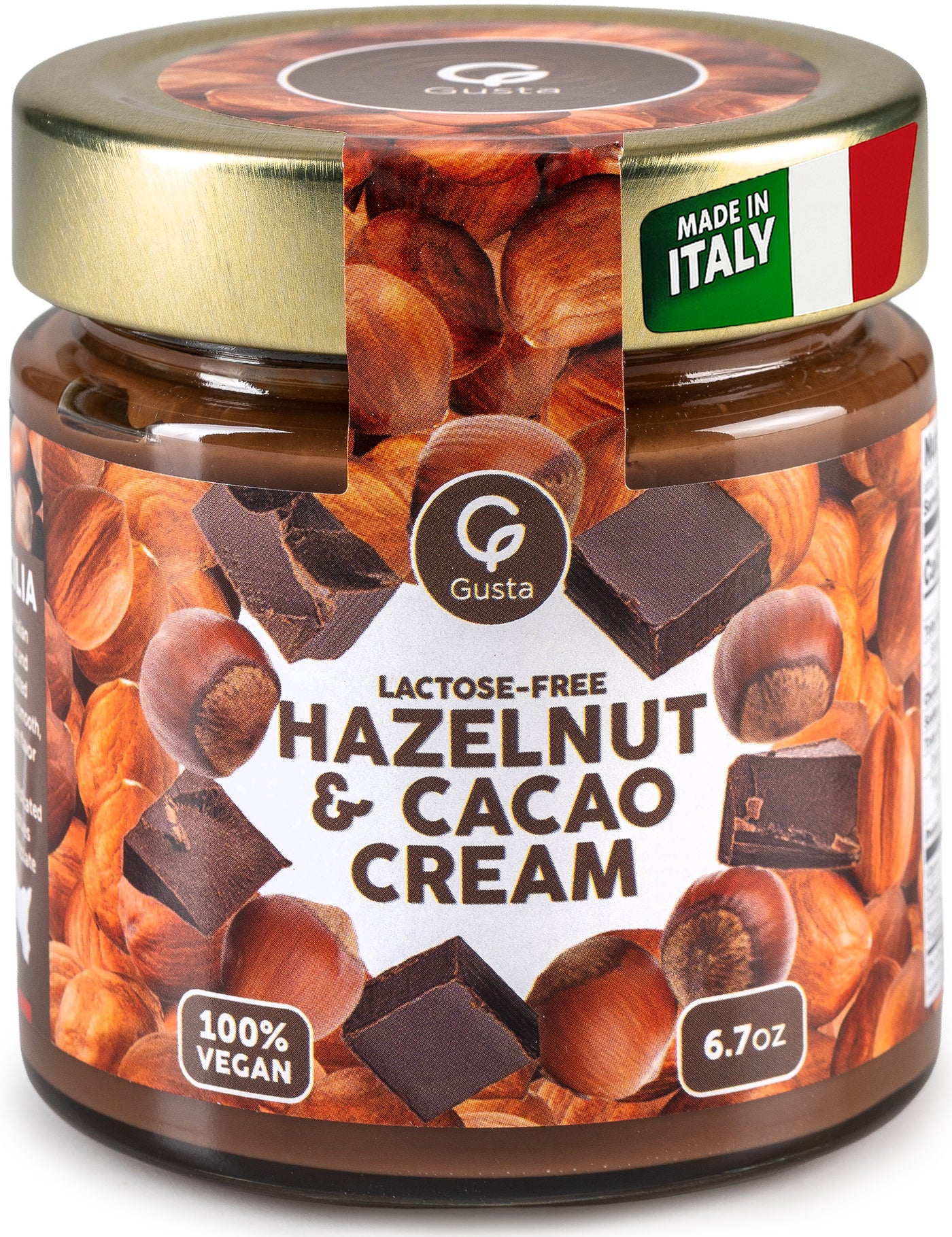 Gusta hazelnut chocolate spread texture