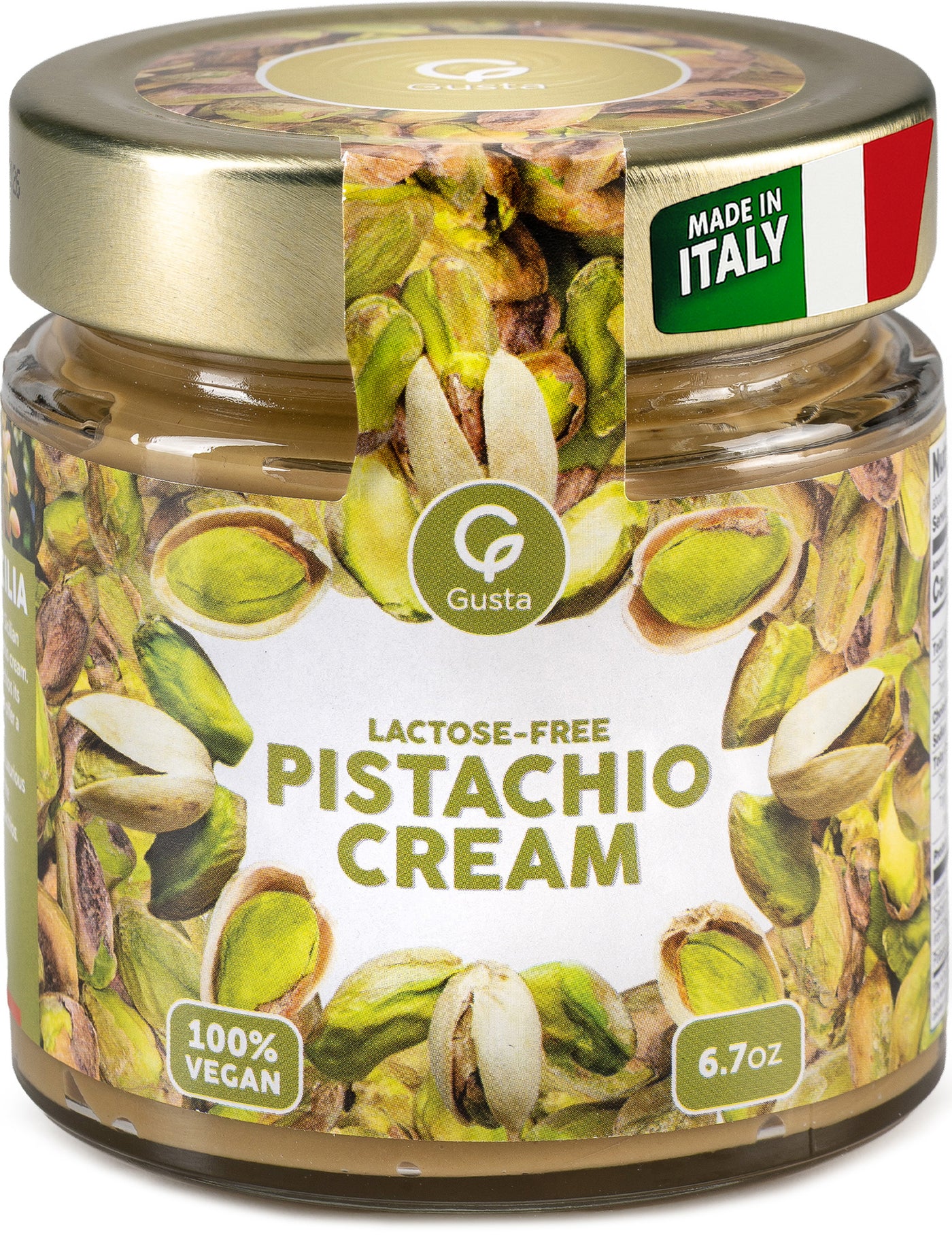 Gusta pistachio spread creamy texture