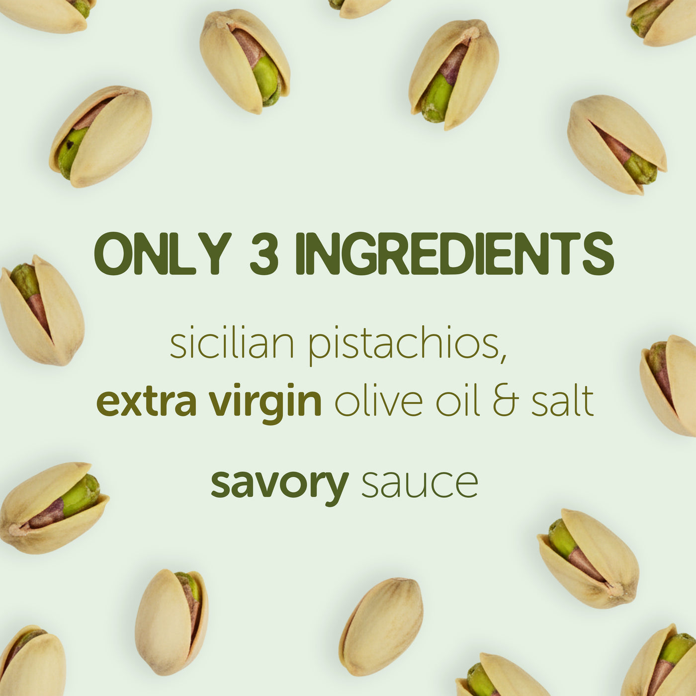 Gusta pistachio pesto with pasta