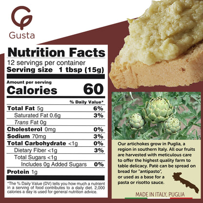 Gusta Artichokes Spreadable Pate