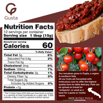 Gusta Sun-Dried Tomato Pate