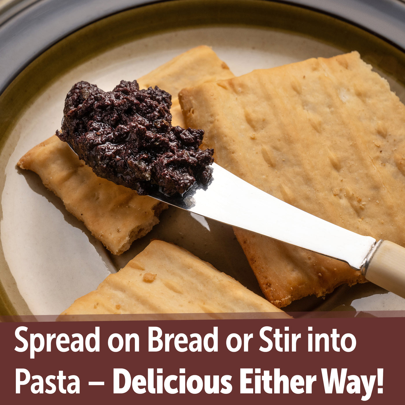 Gusta black olive pate ingredients