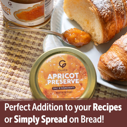 Gusta Apricot Jam Preserve