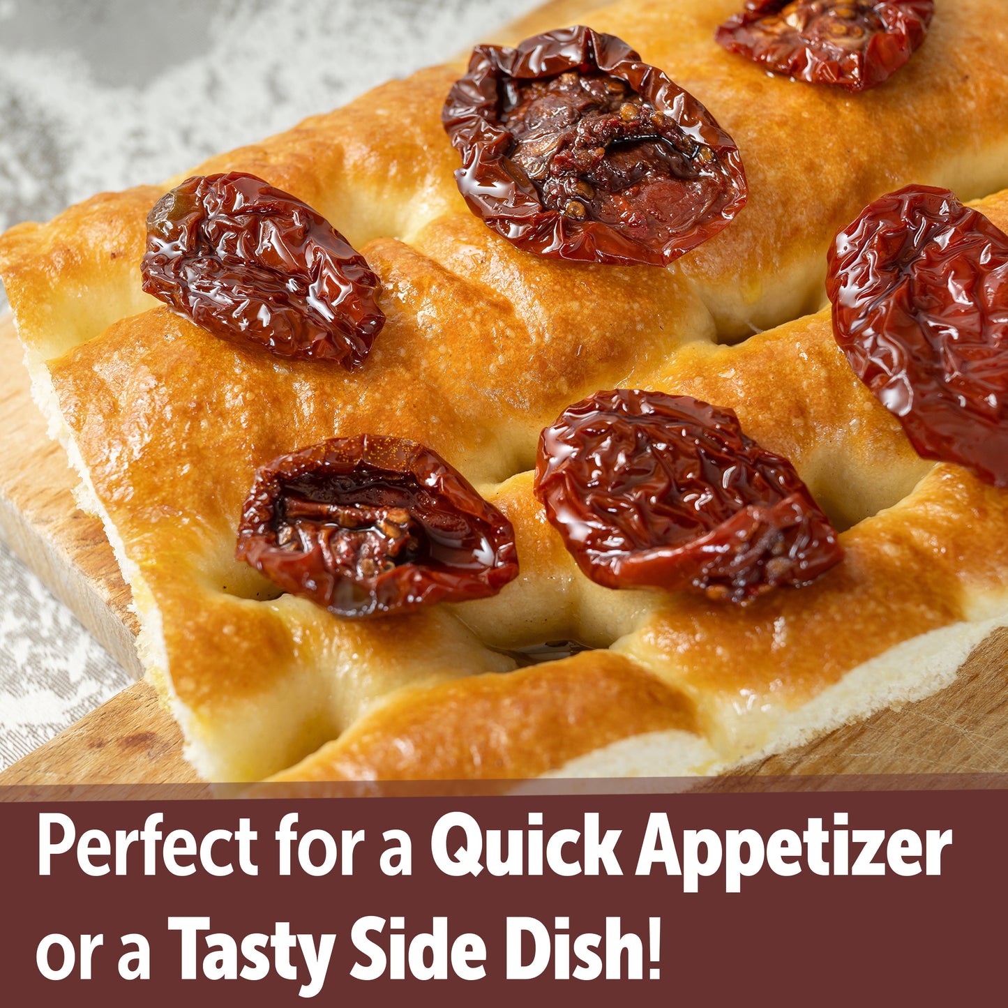 Gusta Sun Dried Tomatoes in Olive Oil on a Bed of Spices