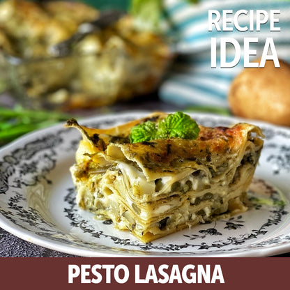 Gusta Pesto Sauce - Home Made Style Fresh Basil Pesto, Cheese & Nuts