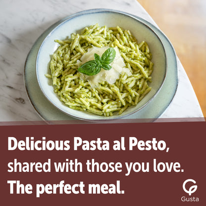 Gusta Trofie al Pesto Pasta Meal Kit - Makes 5 Meals with Recipe Booklet