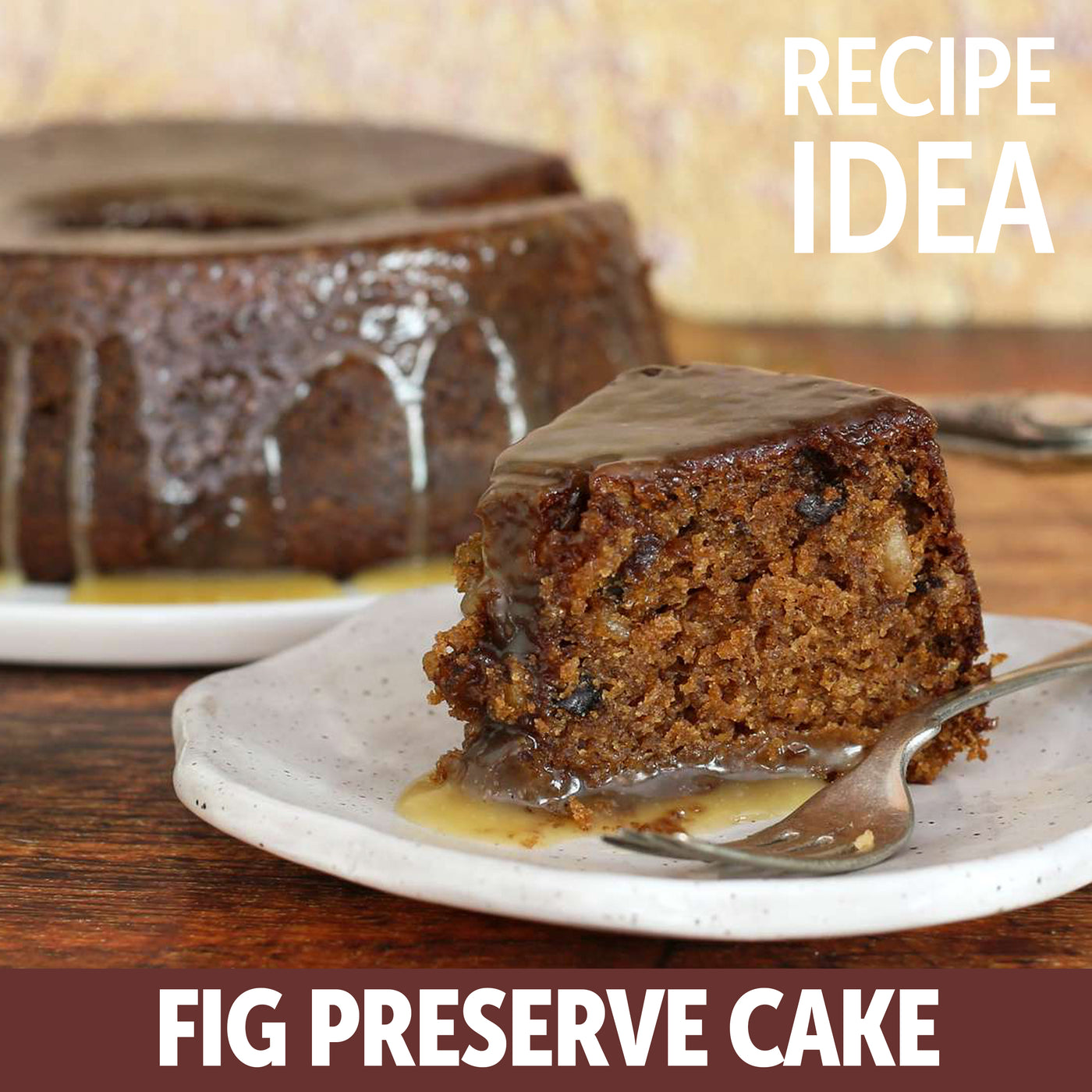 Gusta fig jam back label