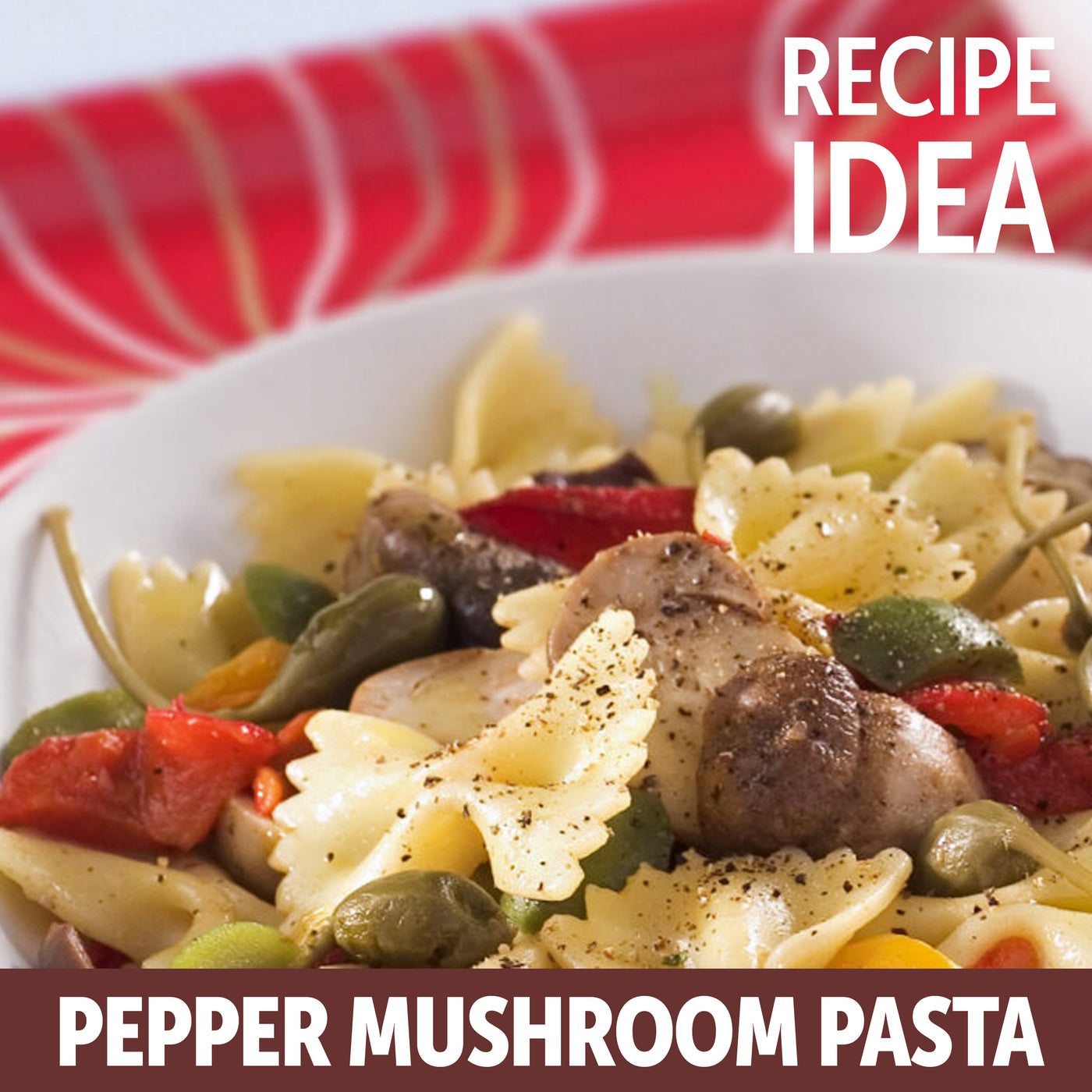Gusta pepper compote serving suggestion