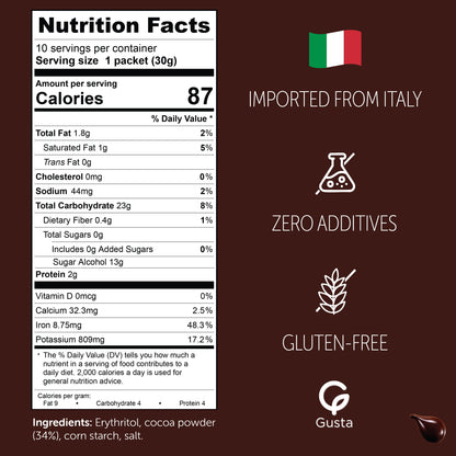 Hot Sugar-Free Dark Chocolate Mix