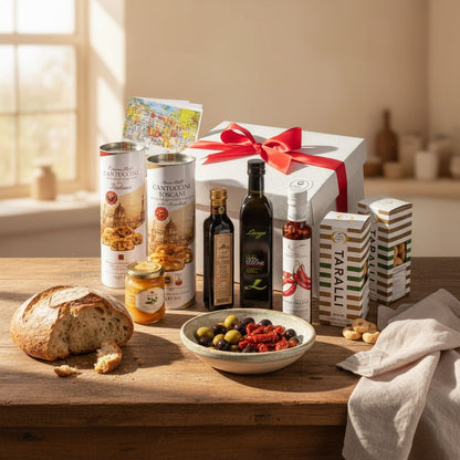 Gusta Gourmet Gift Basket - Premium Italian Products - Made in Italy - Sapori Italiani
