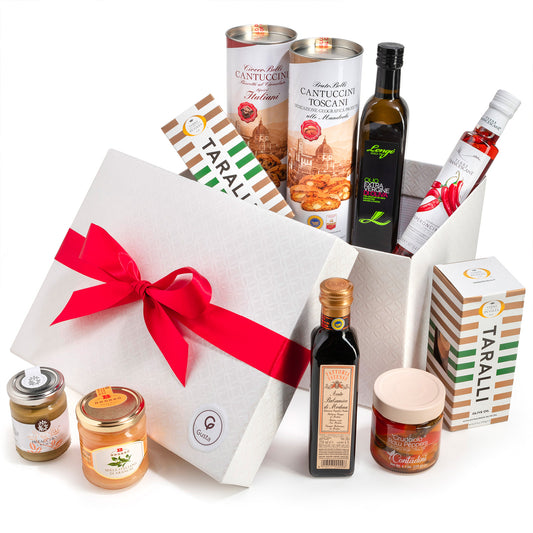Gusta Gourmet Gift Basket - Premium Italian Products - Made in Italy - Sapori Italiani