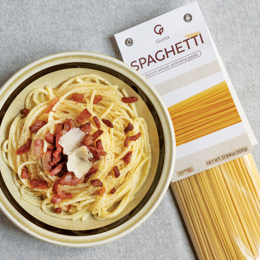 Gusta Spaghetti Pasta - Non-GMO Durum Wheat Semolina